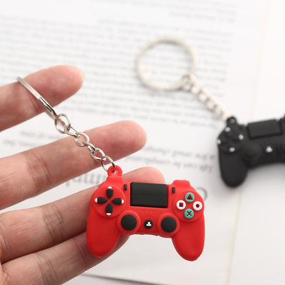 Men&#39;s Simple Video Game Handle Keychain Couple Joystick Machine KeyChain Keyring for Boyfriend Key Holder Trinket Gift Wholesale