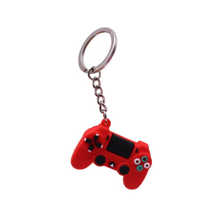 Men&#39;s Simple Video Game Handle Keychain Couple Joystick Machine KeyChain Keyring for Boyfriend Key Holder Trinket Gift Wholesale