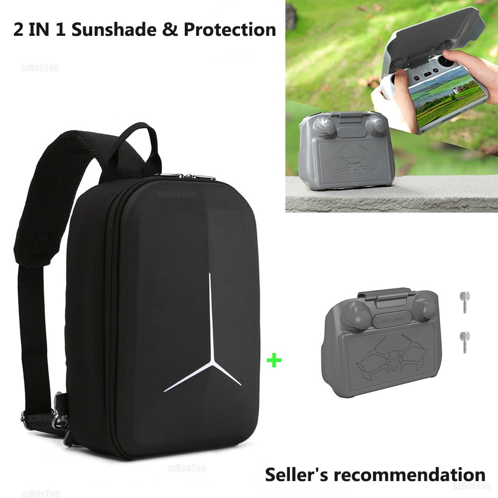 For DJI MINI 3 PRO Bag Storage Case Backpack Messenger Chest Bag Portable Fashion Box for Mini 3 Pro Shoulder Bag Accessories